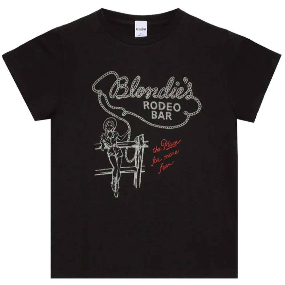 Classic Tee Blondie Washed Black