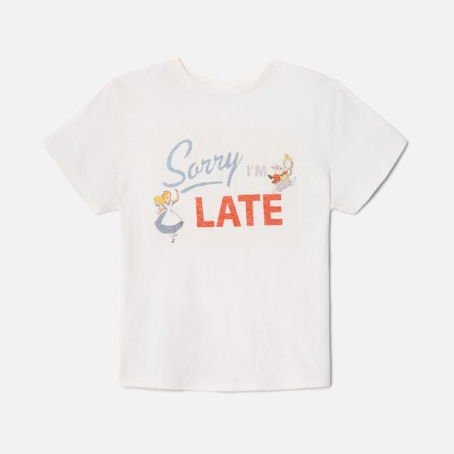 Classic Tee Alice Late Vintage White