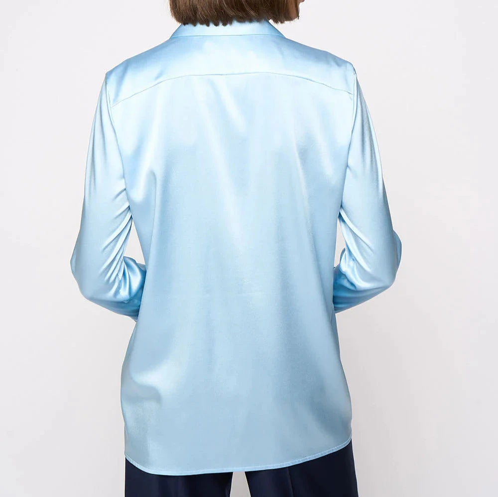 Regina Blouse Bleu Ciel