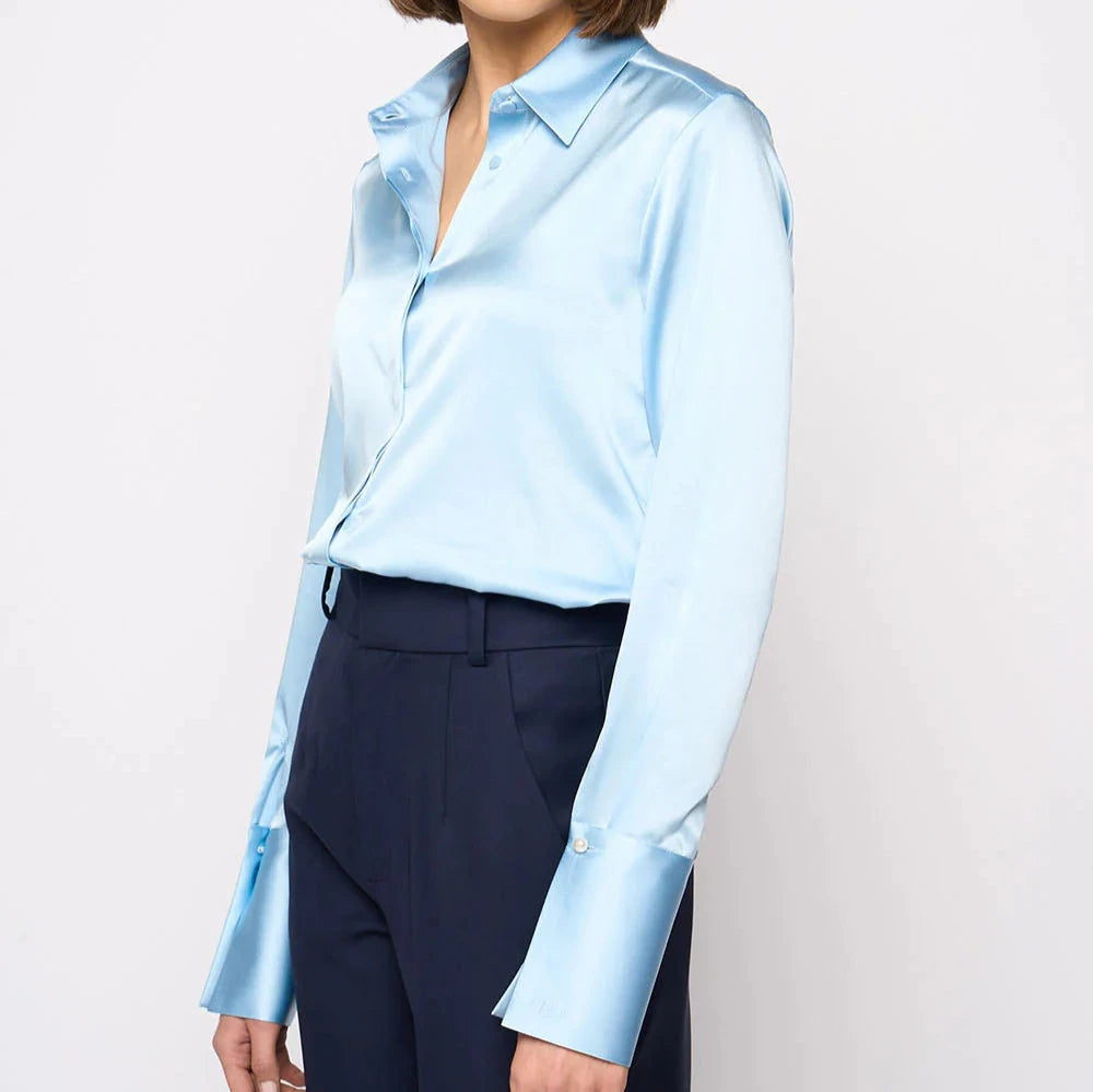 Regina Blouse Bleu Ciel