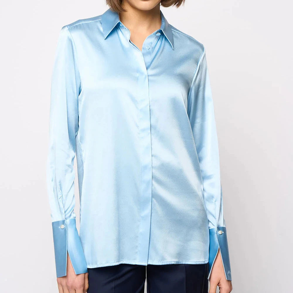 Regina Blouse Bleu Ciel