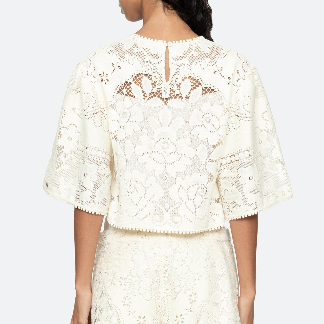 Arianna Lace Top Cream