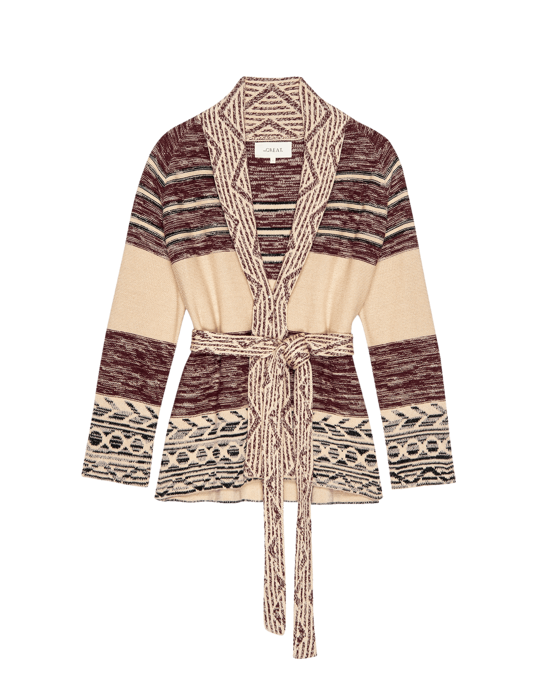 The Riding Cardigan Rusted Red