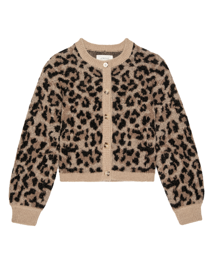 The Windsor Cardigan Leopard