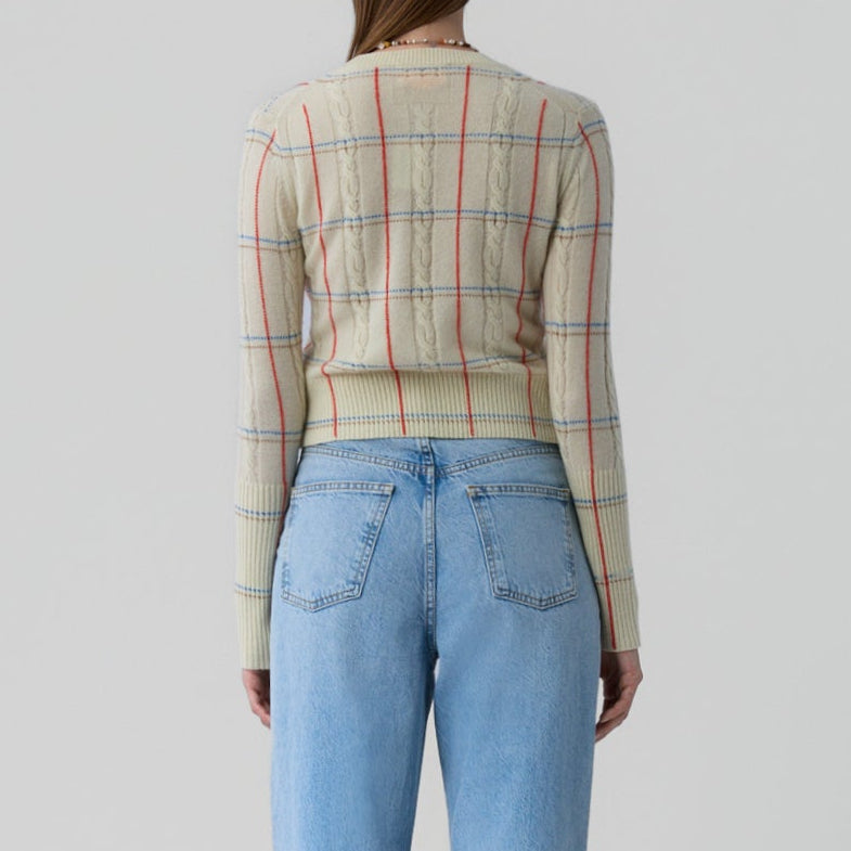 Shrunken Check Crew Mist Combo