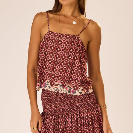 Fern Cami Mosaic Spice
