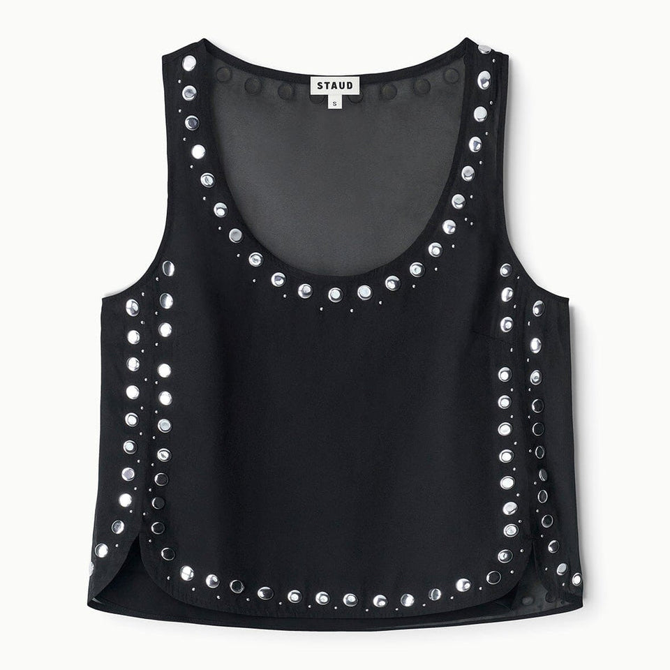 Cara Top Black Studs