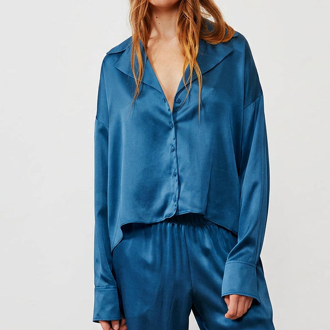 Caro Everywhere Shirt Coastal Blue