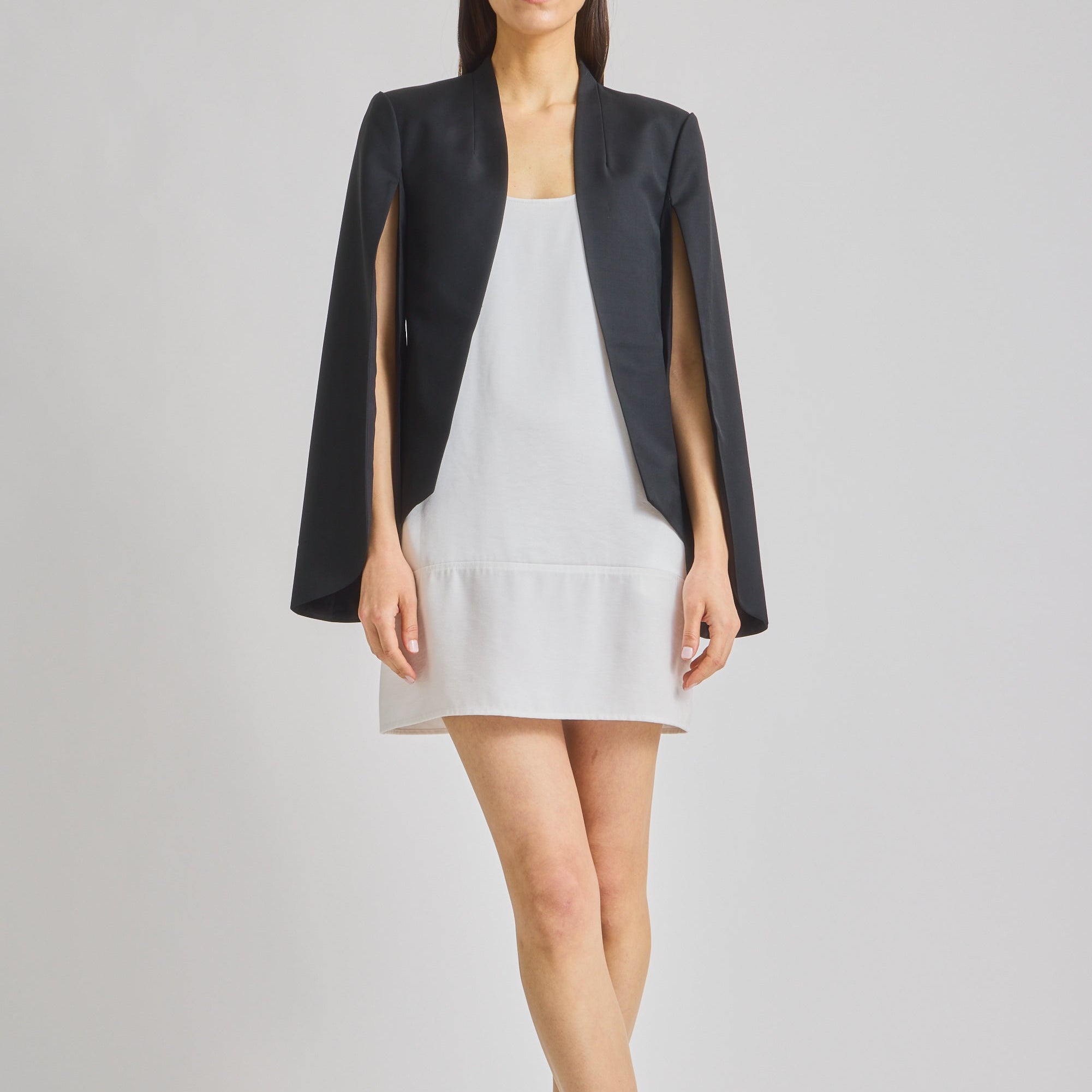 Maro Mini Shift Dress White