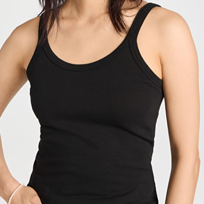 The Slim Tank Almost Black