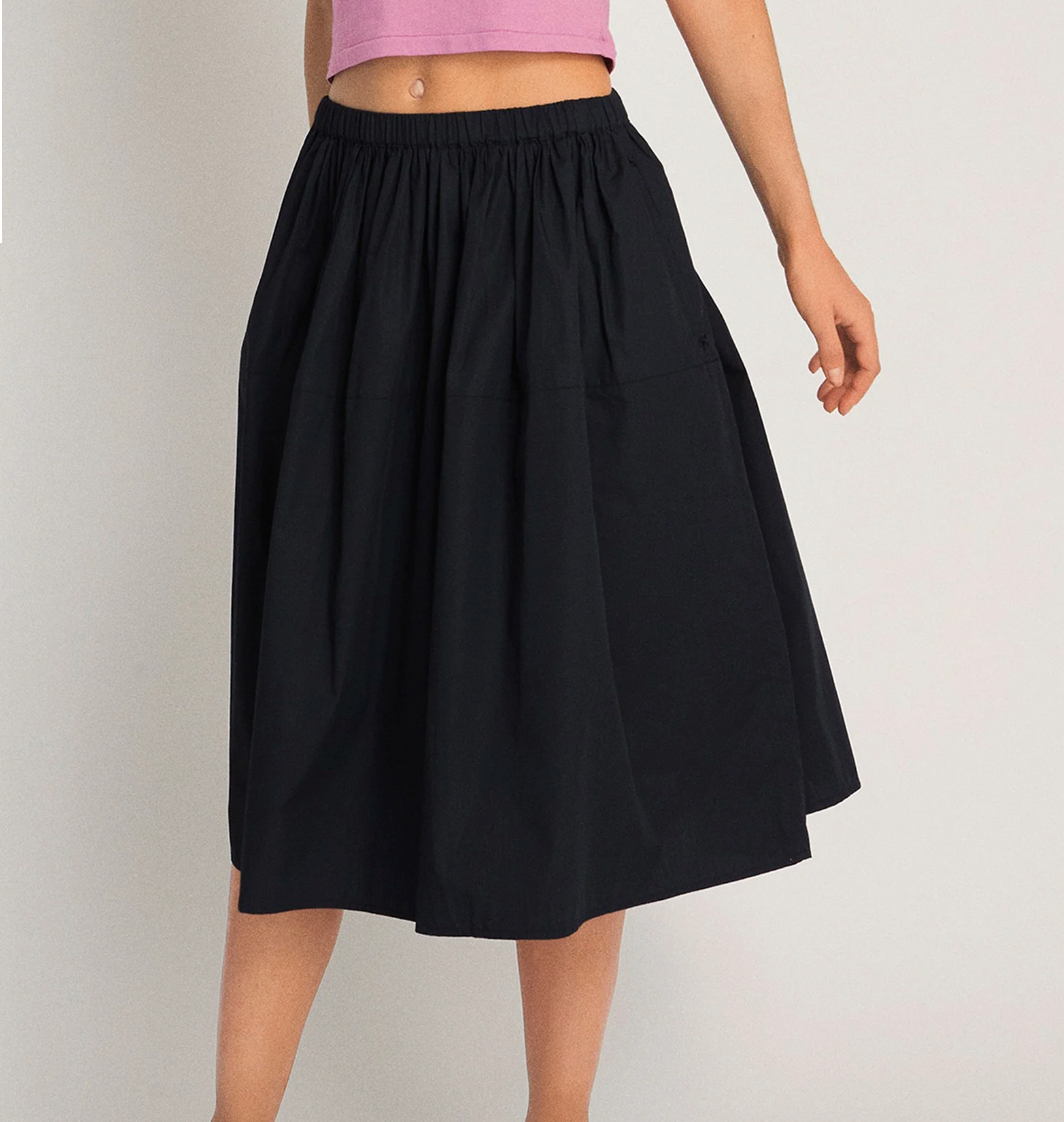 Seema Cotton Poplin Skirt