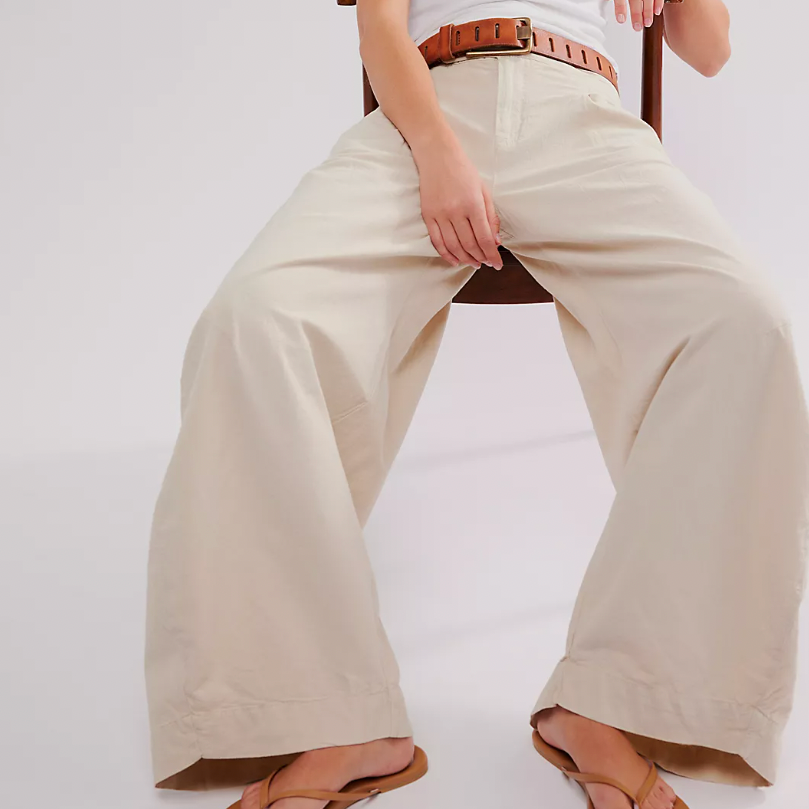 Tegan Washed Barrel Trouser