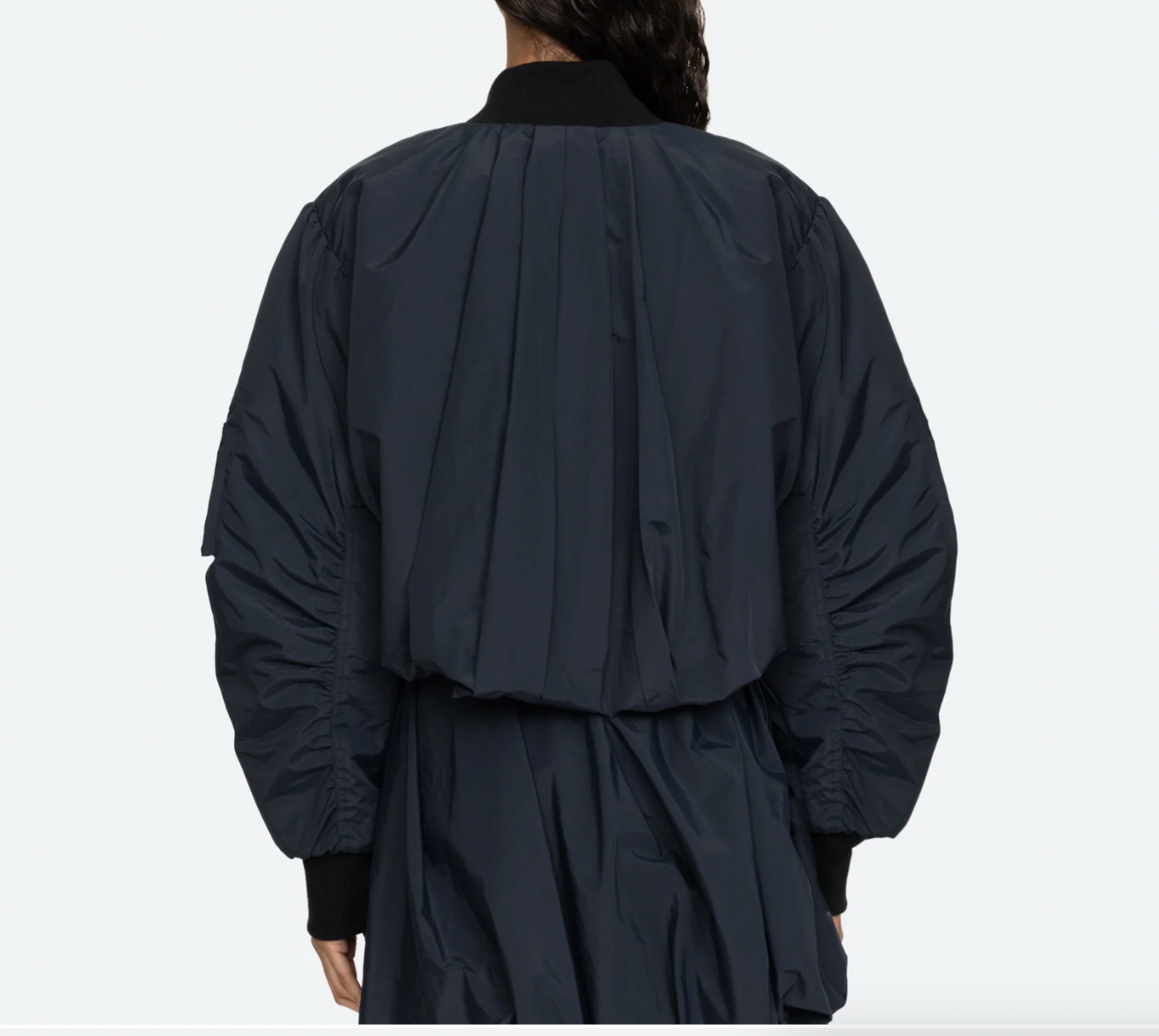 Evelyn Bomber Jacket Navy