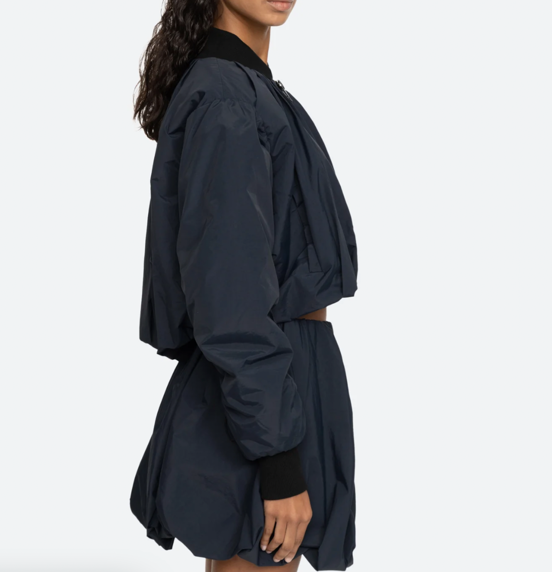 Evelyn Bomber Jacket Navy