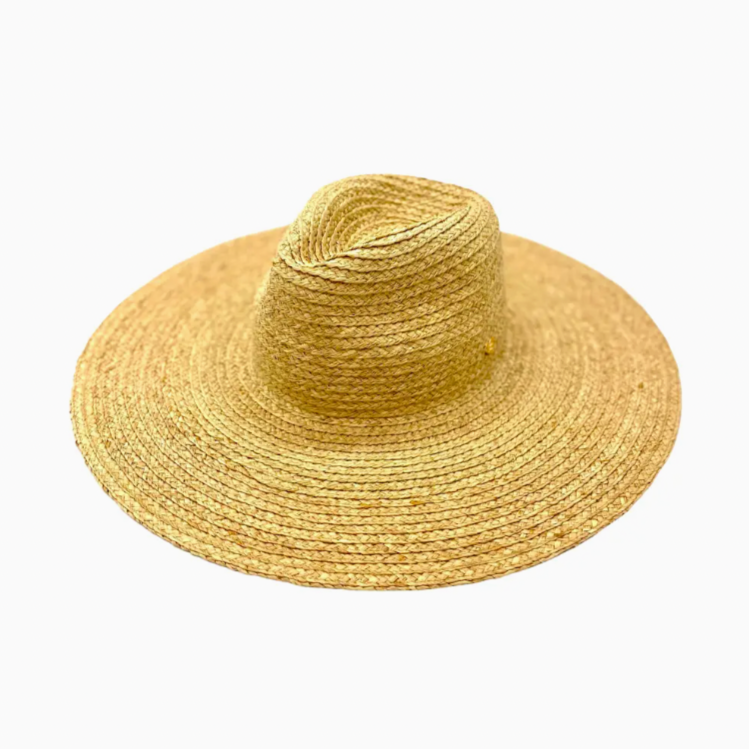 The Austin - Raffia Fedora Hat - Natural