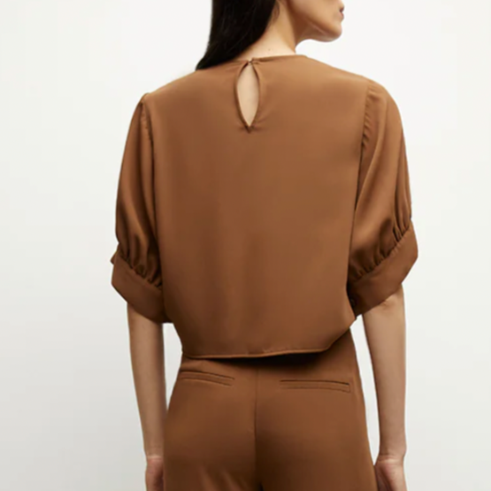 Margaret Top Deep Ochre