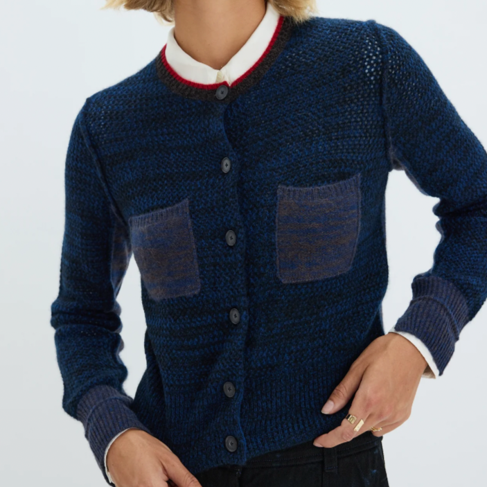 Lina Cardigan Indigo