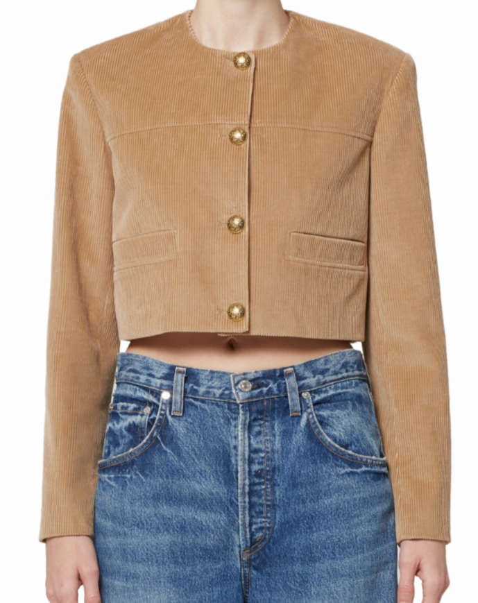 Pia Cropped Jacket Ambra