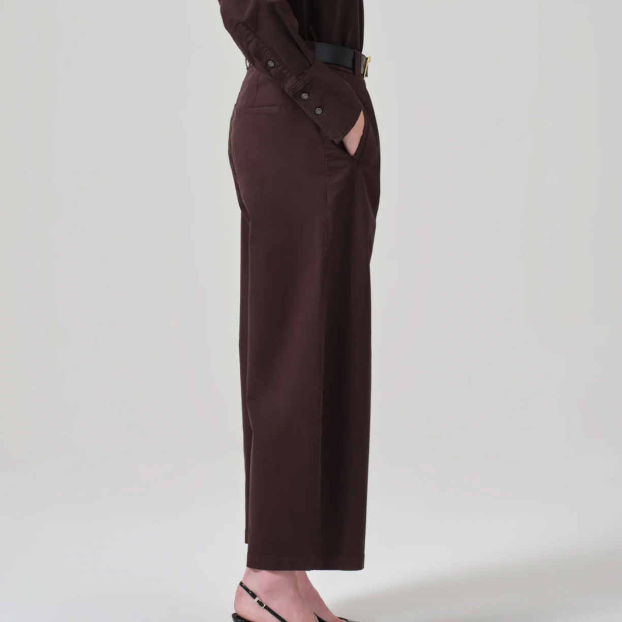 Cara Cropped Trouser Clove