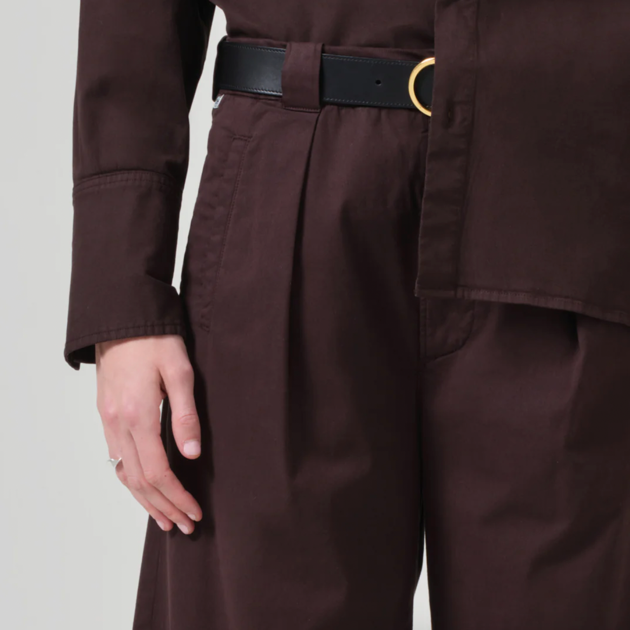 Cara Cropped Trouser Clove