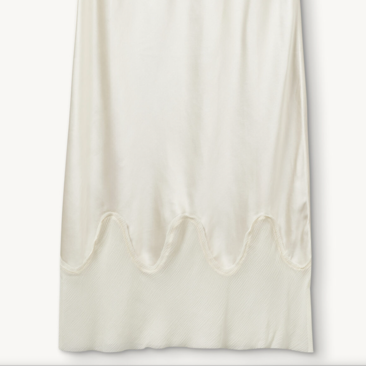 Catania Midi Skirt Ivory