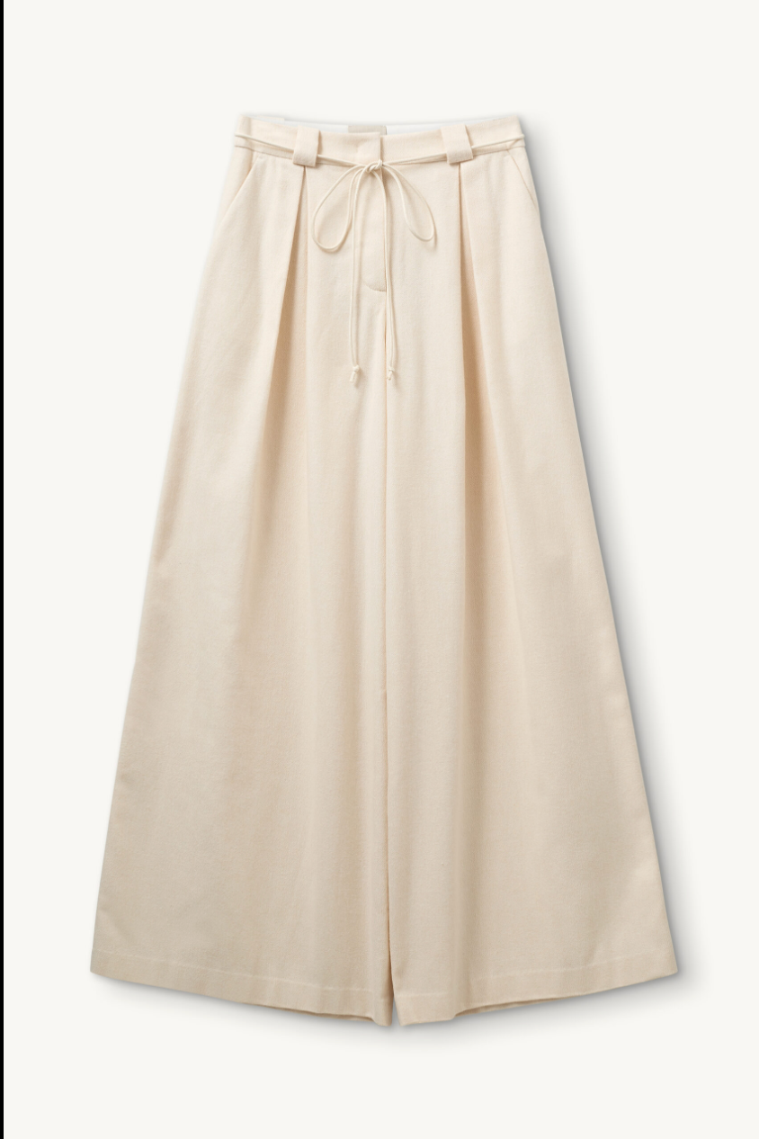 Alpine Wide Pants Ivory