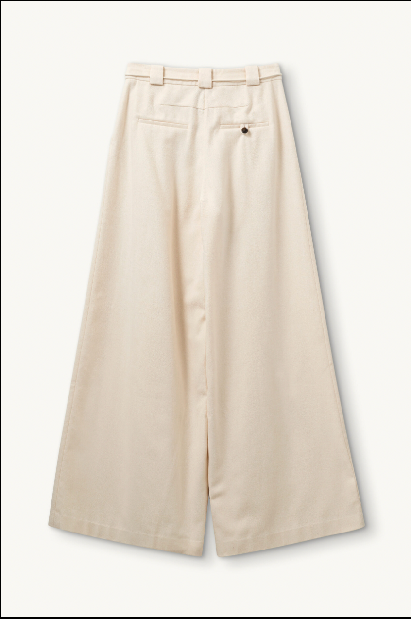 Alpine Wide Pants Ivory