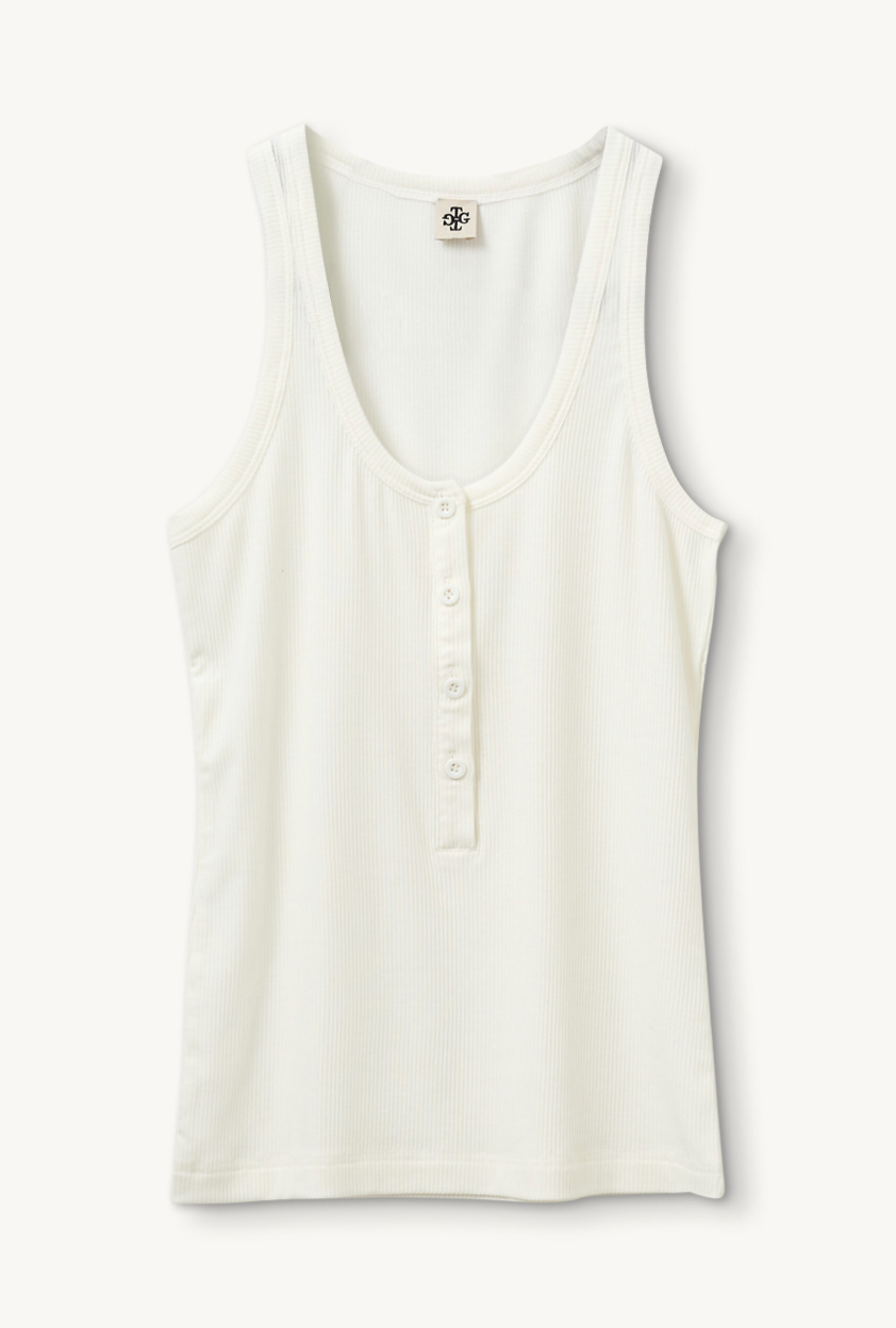 Bella Wool Tank Cream