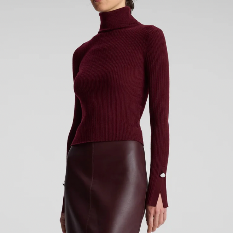 Jett Top Burgundy