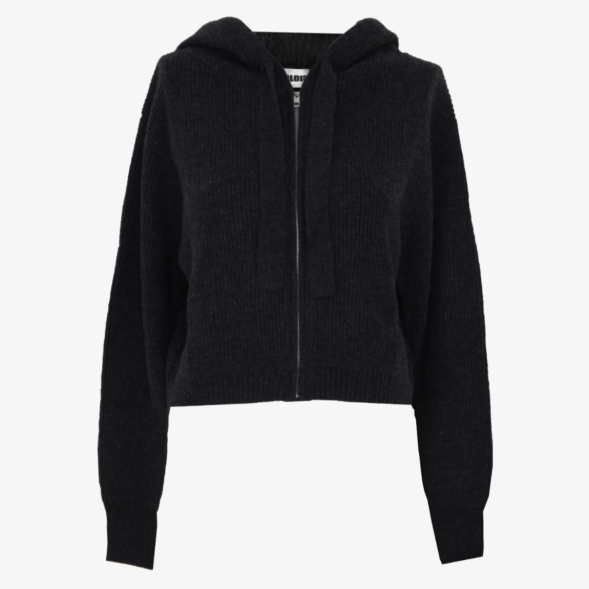 Raja Stitchy Hoodie Charcoal