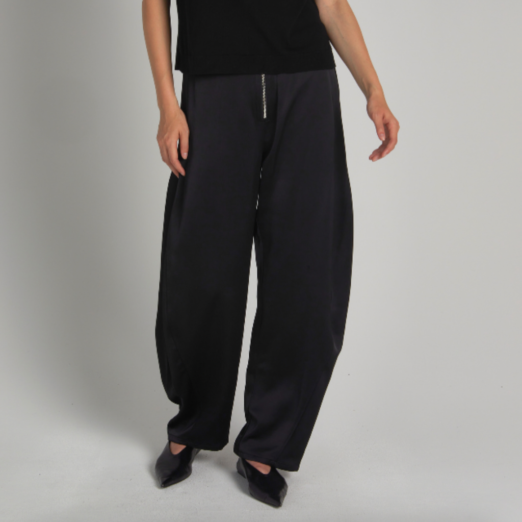 Lance Zipper Pant Black