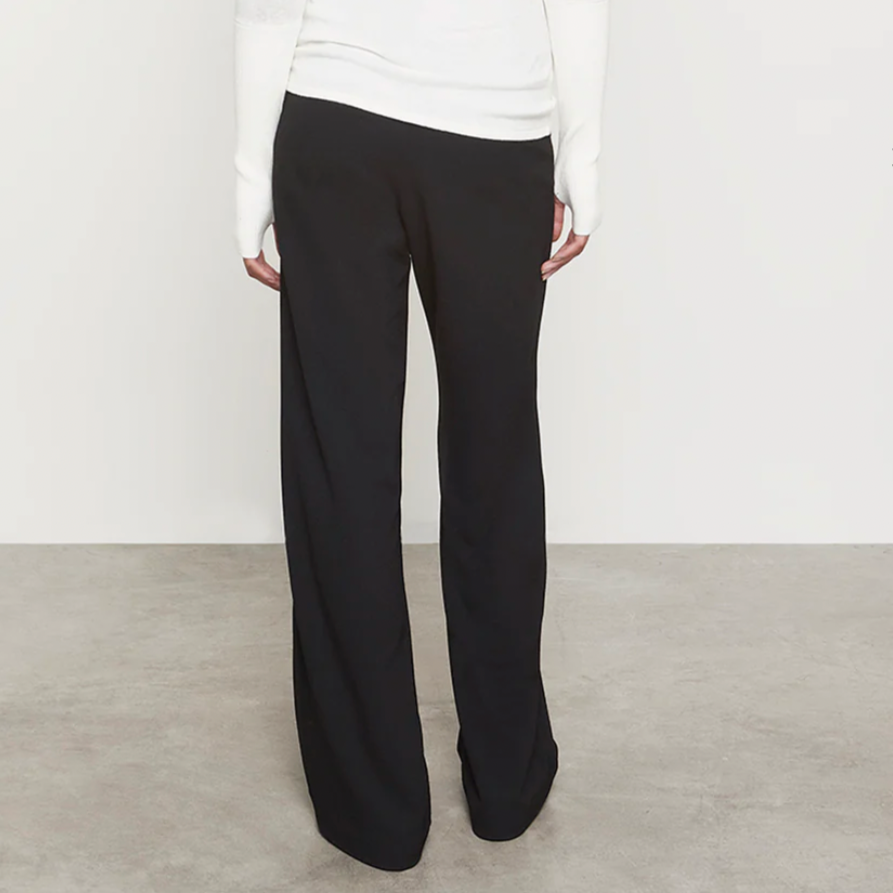 Crepe Resort Pant Black