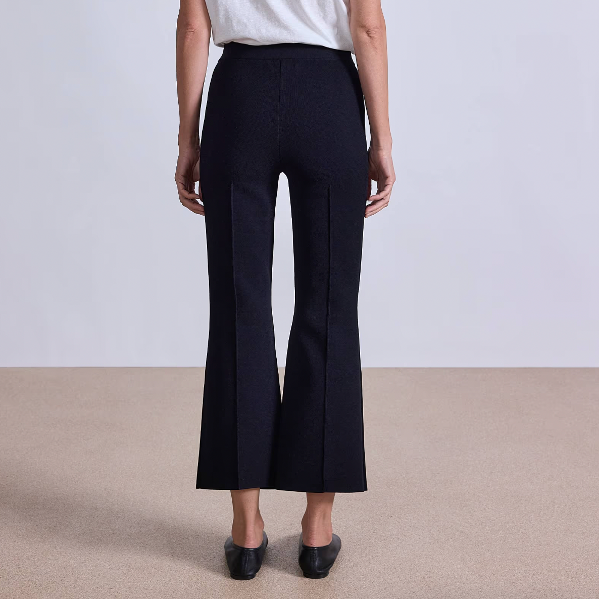 Rene Pull On Pant Black