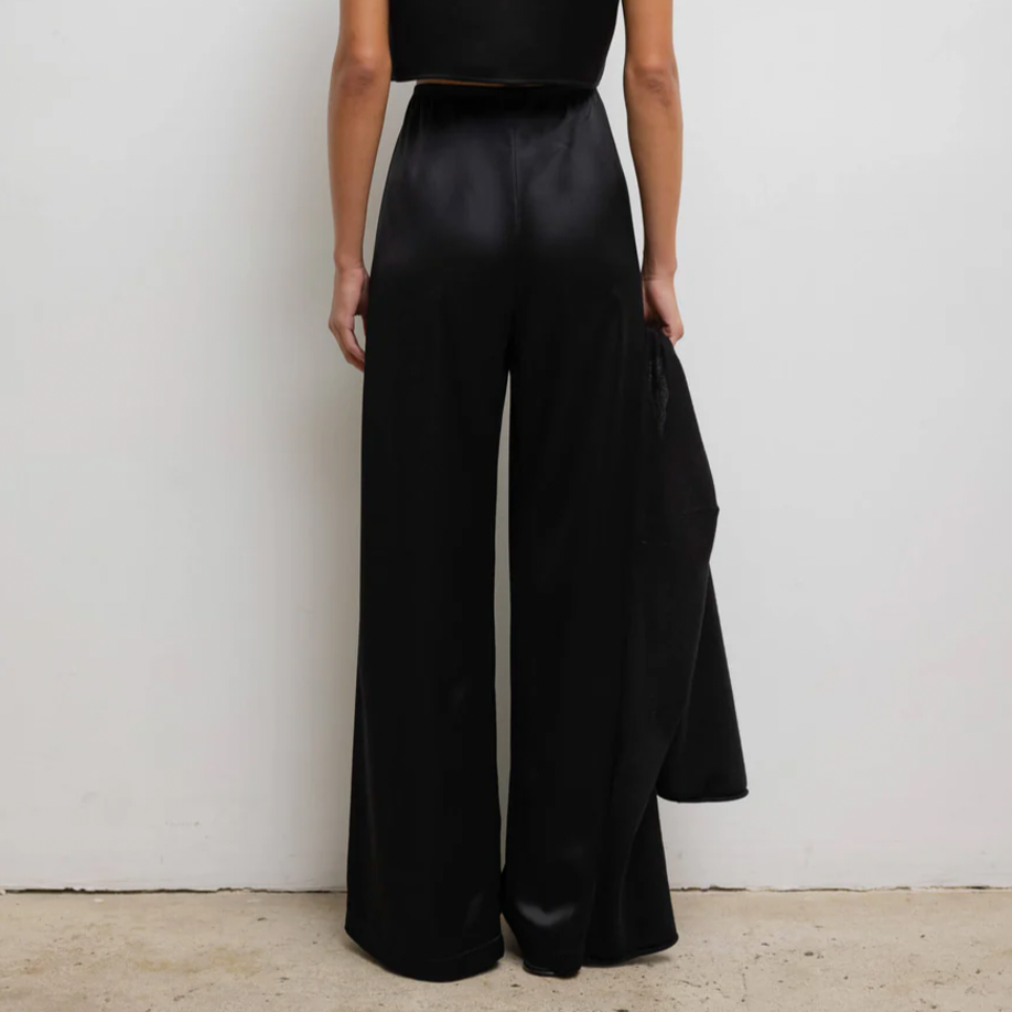 Barb Wide Leg Pant Black