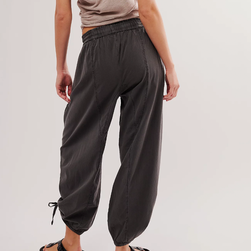 Hadley Poplin Pant Black