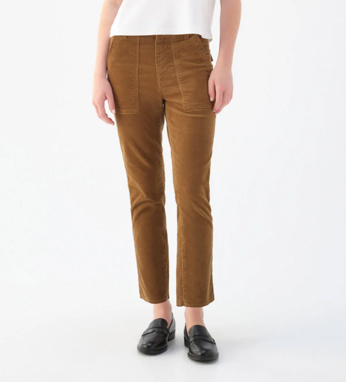 Corduroy Easy Army Trouser Walnut