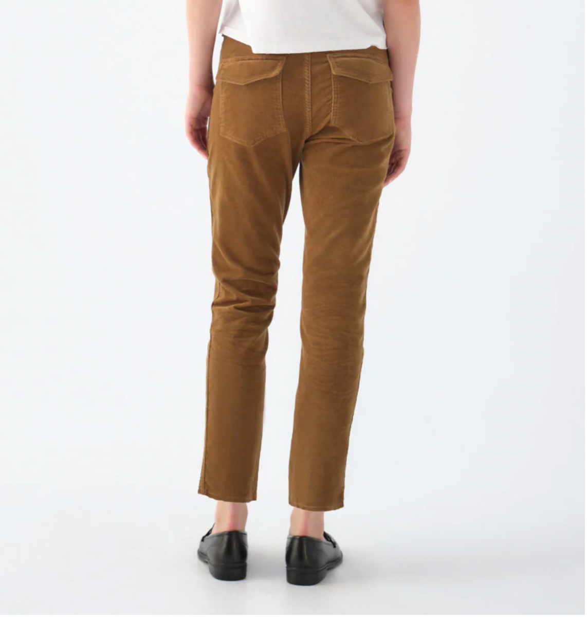 Corduroy Easy Army Trouser Walnut