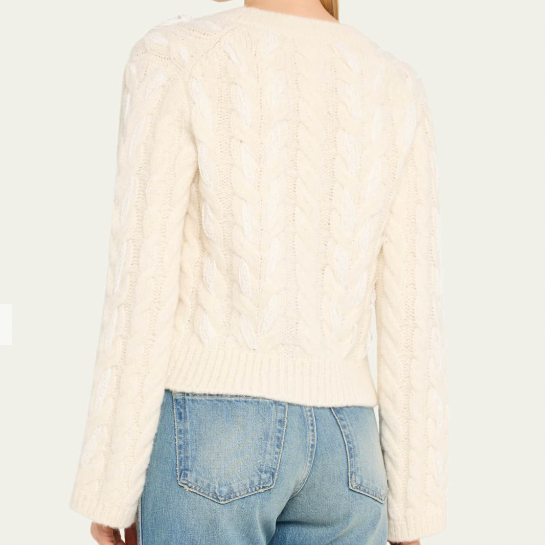 Louella Cardigan Snow