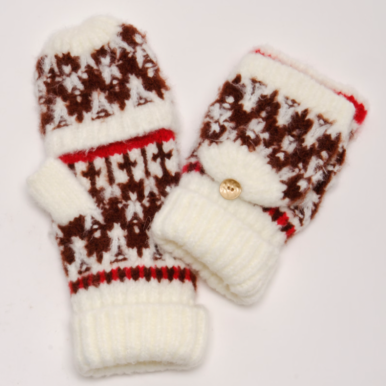 First Frost Fairisle Gloves