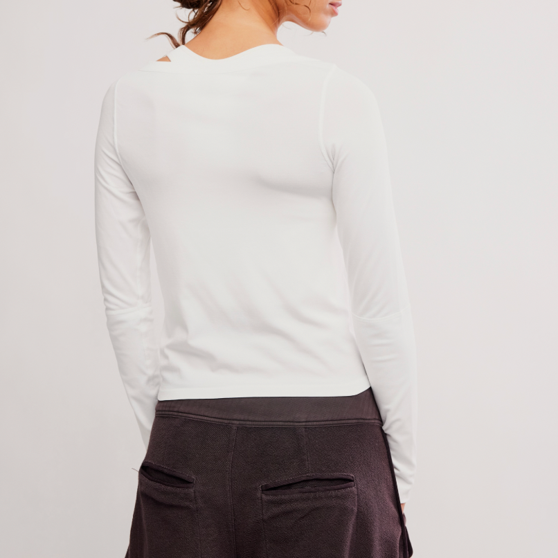 Bittersweet L/Slv White