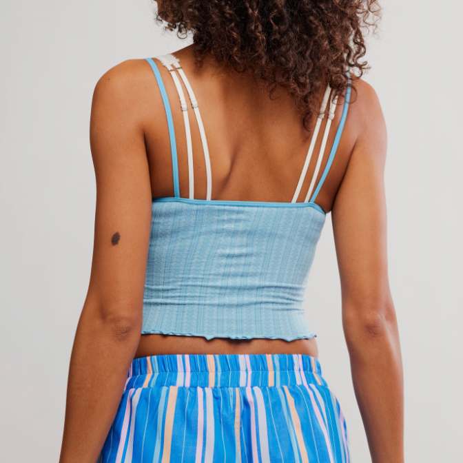 Snap Into It Henley Blissful Blue