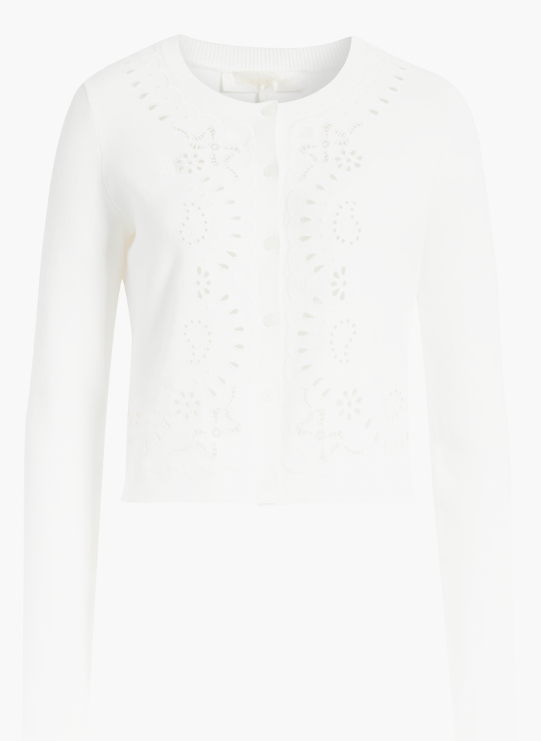 Leda Cardigan White Vanilla