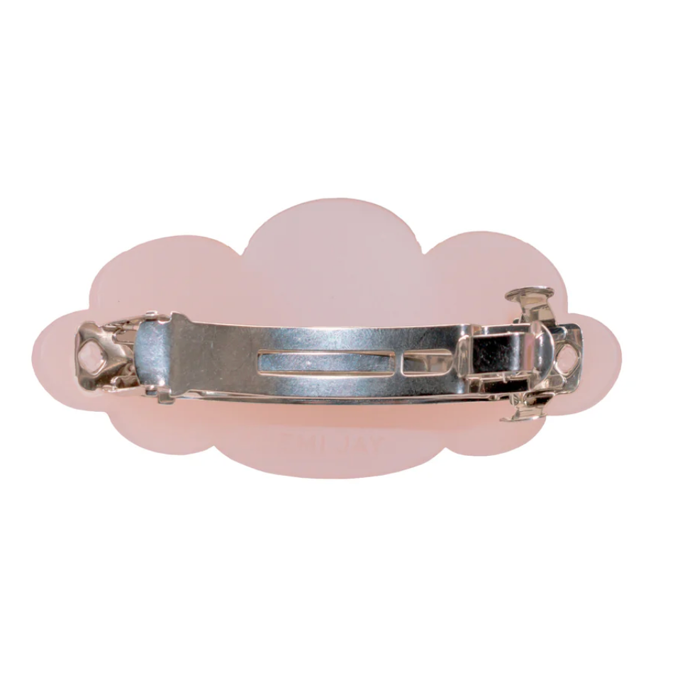 Ponytail Barrette Pink Cloud