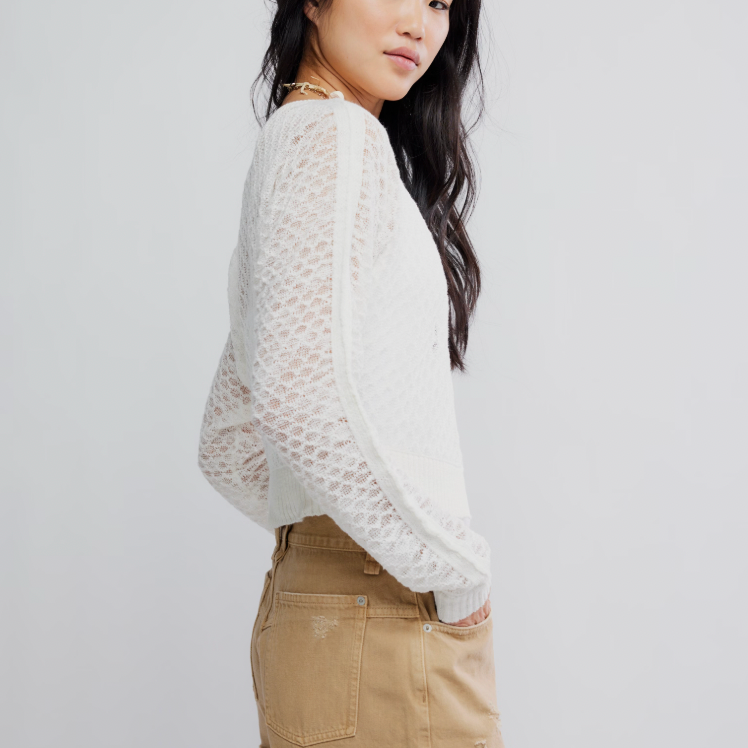 Maris Fine Gauge Cardi Clean Ivory