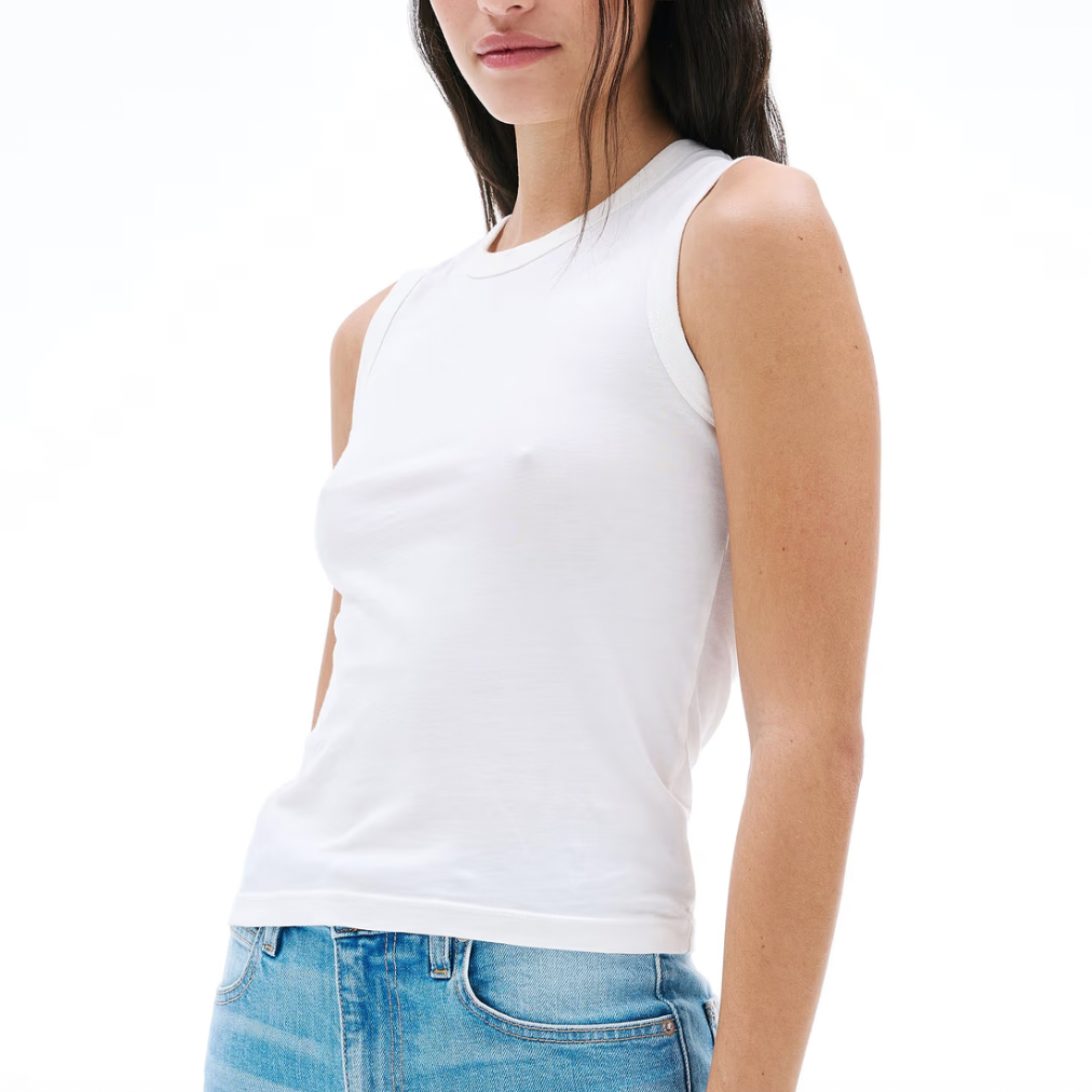 Crew Tank Natural White
