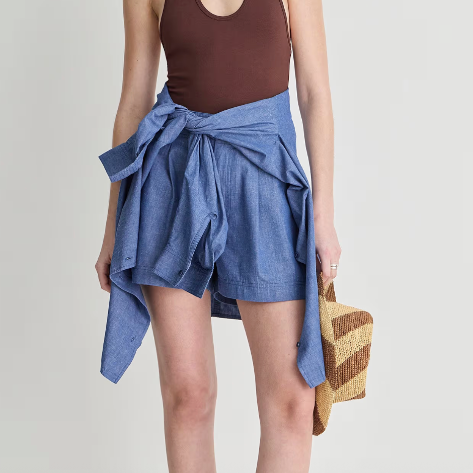 Short Bari Short Chambray
