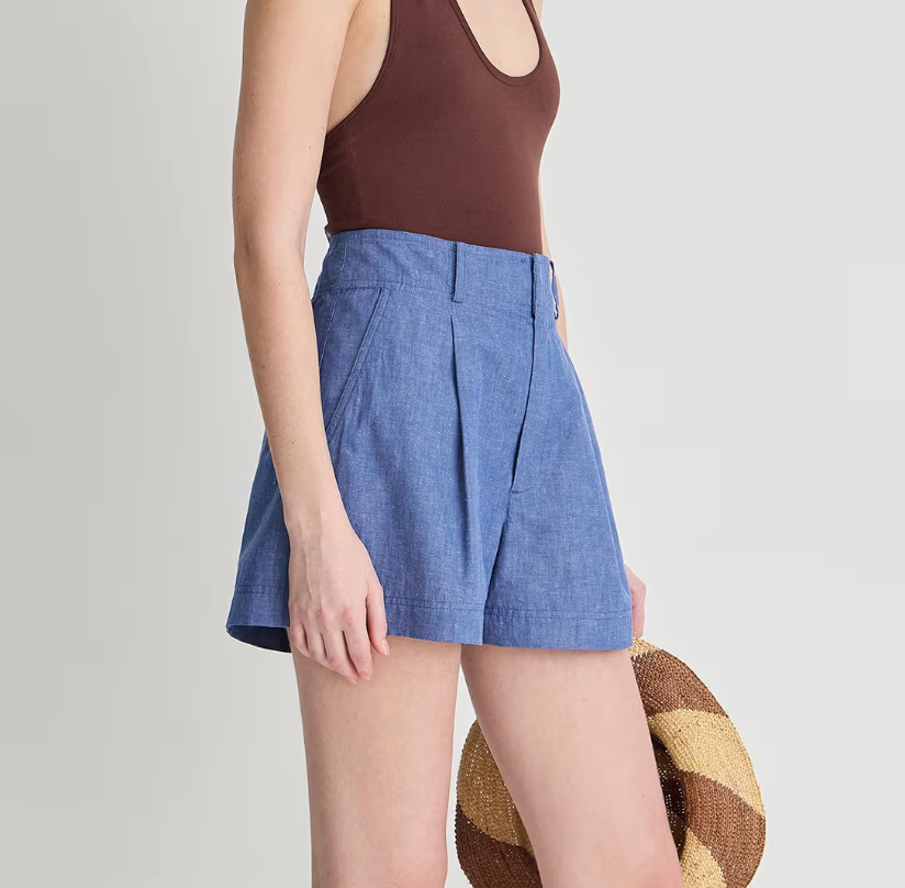 Short Bari Short Chambray