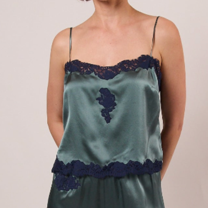 Avelaine Top Dulac Green