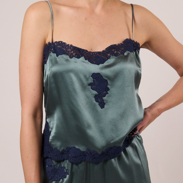 Avelaine Top Dulac Green