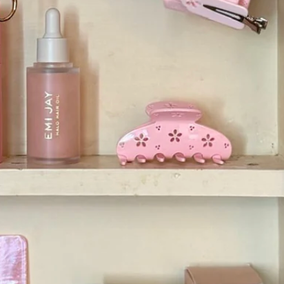 Lil Effing Clip Rose Petal Eyelet